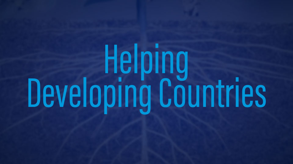 Helping Developing Countries