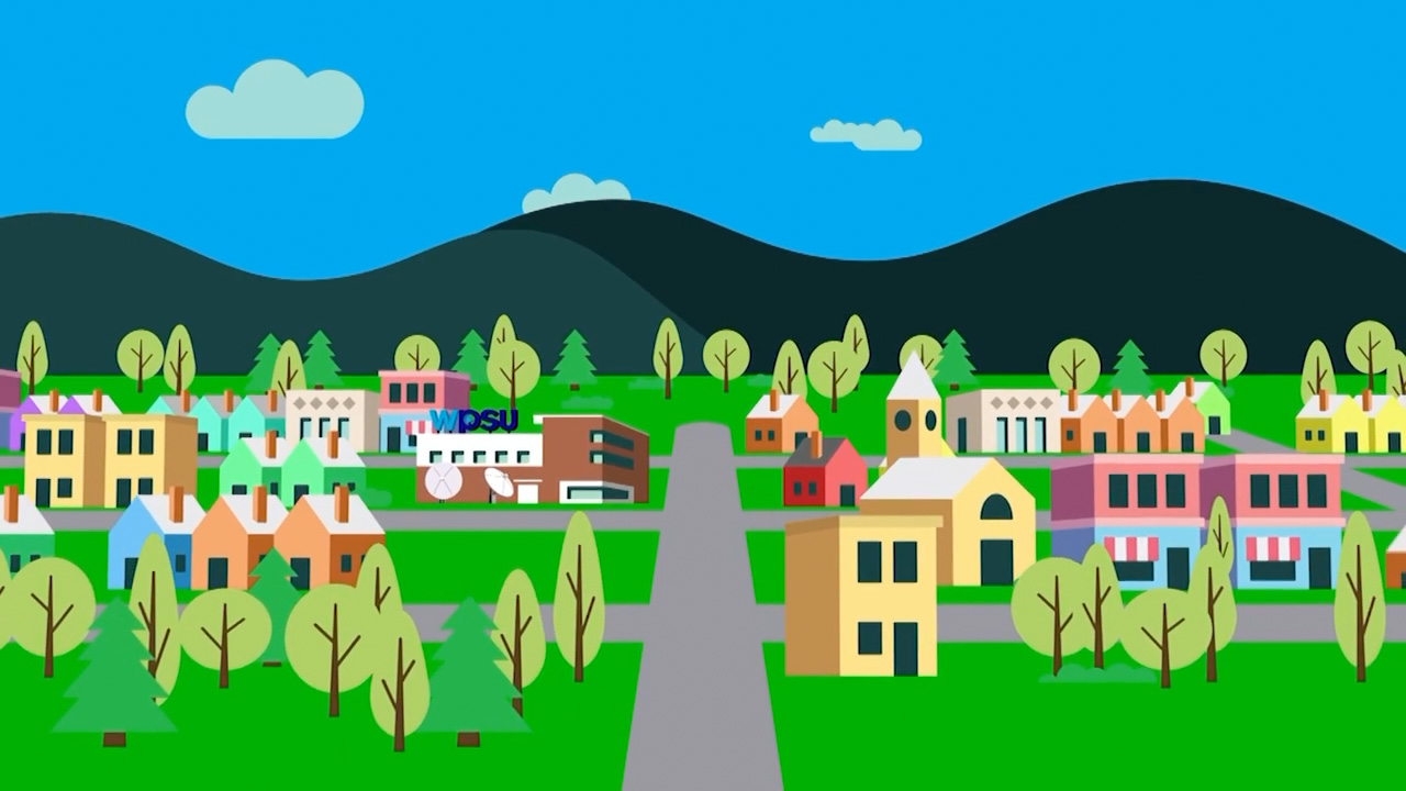 town illustration