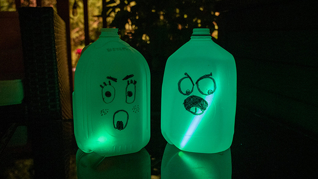glowing ghost jugs