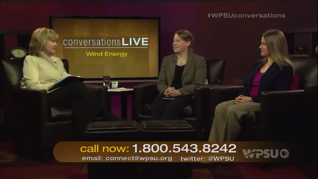 Patty Satalia and guests Susan Stewart and Tamara Gagnolet on the set of Conversations Live