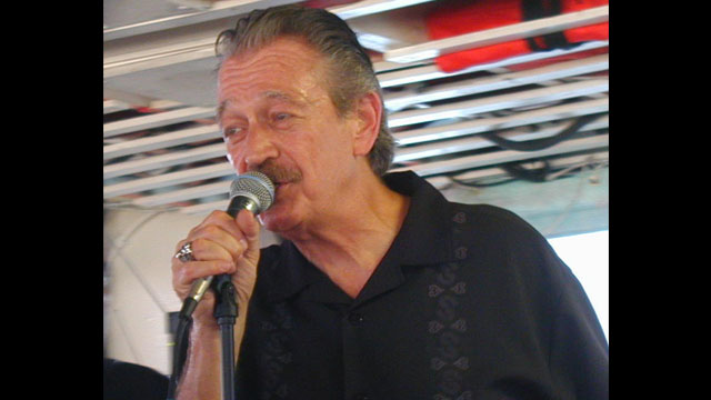 Charlie Musselwhite performing on the New York City Blues Cruise