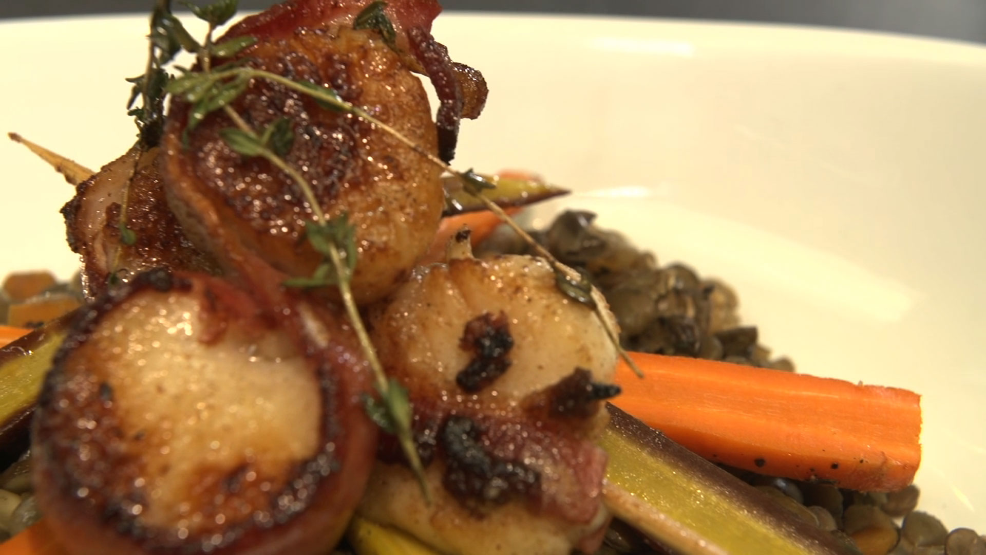 Bacon Wrapped Scallops