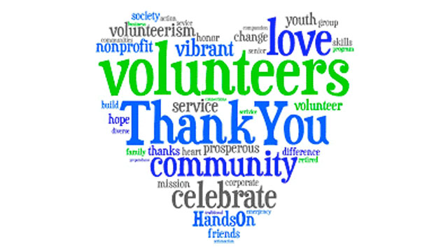 volunteer word cloud