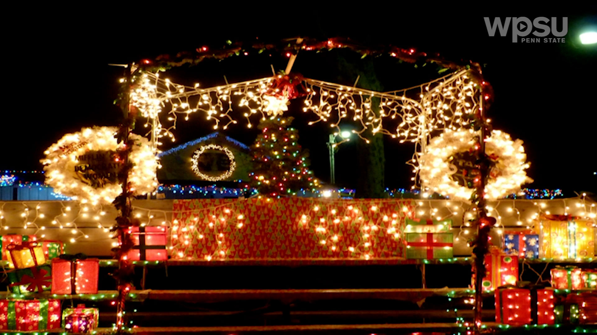 Christmans lights display