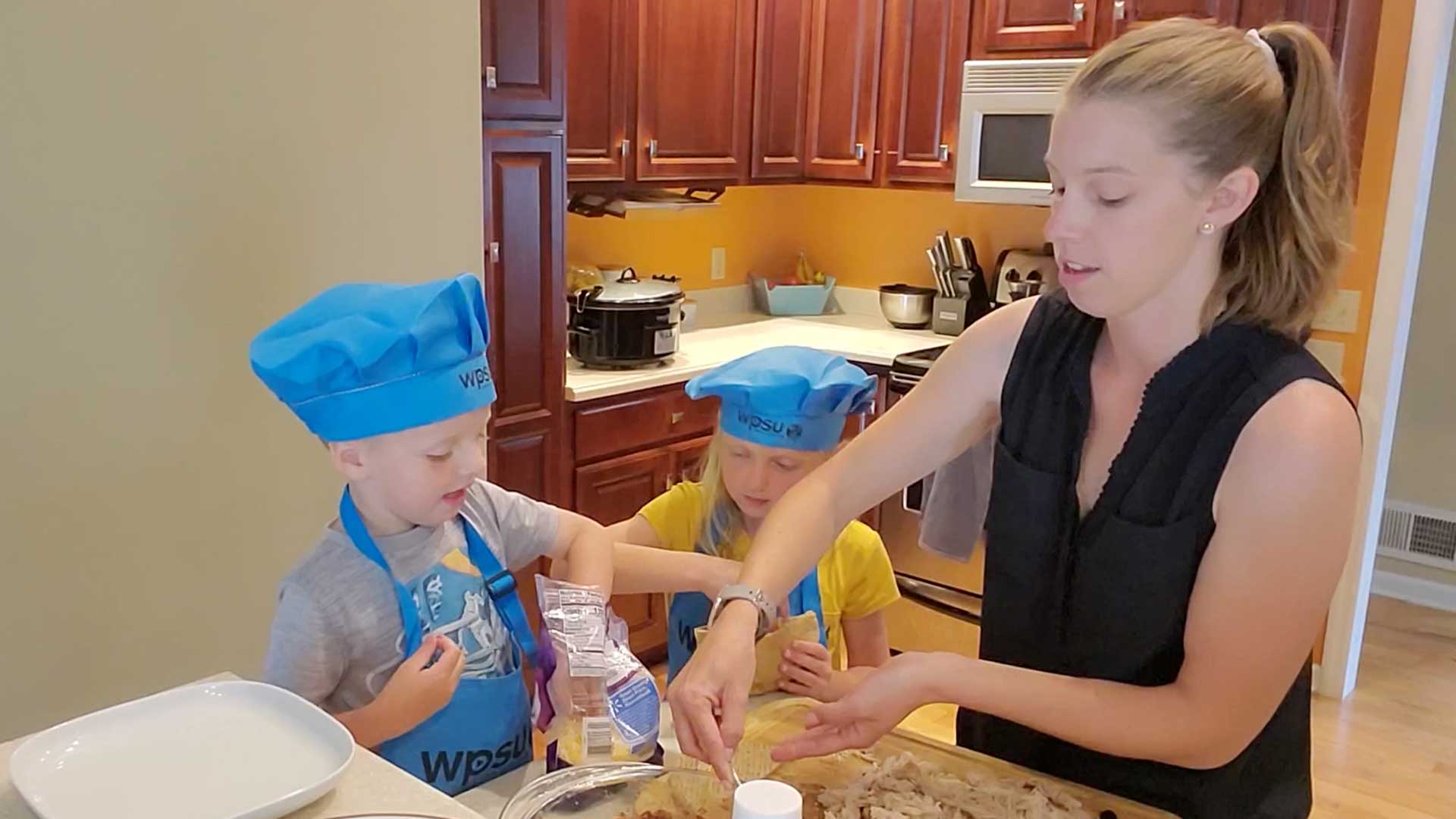 Cooking with Cassie and Kids