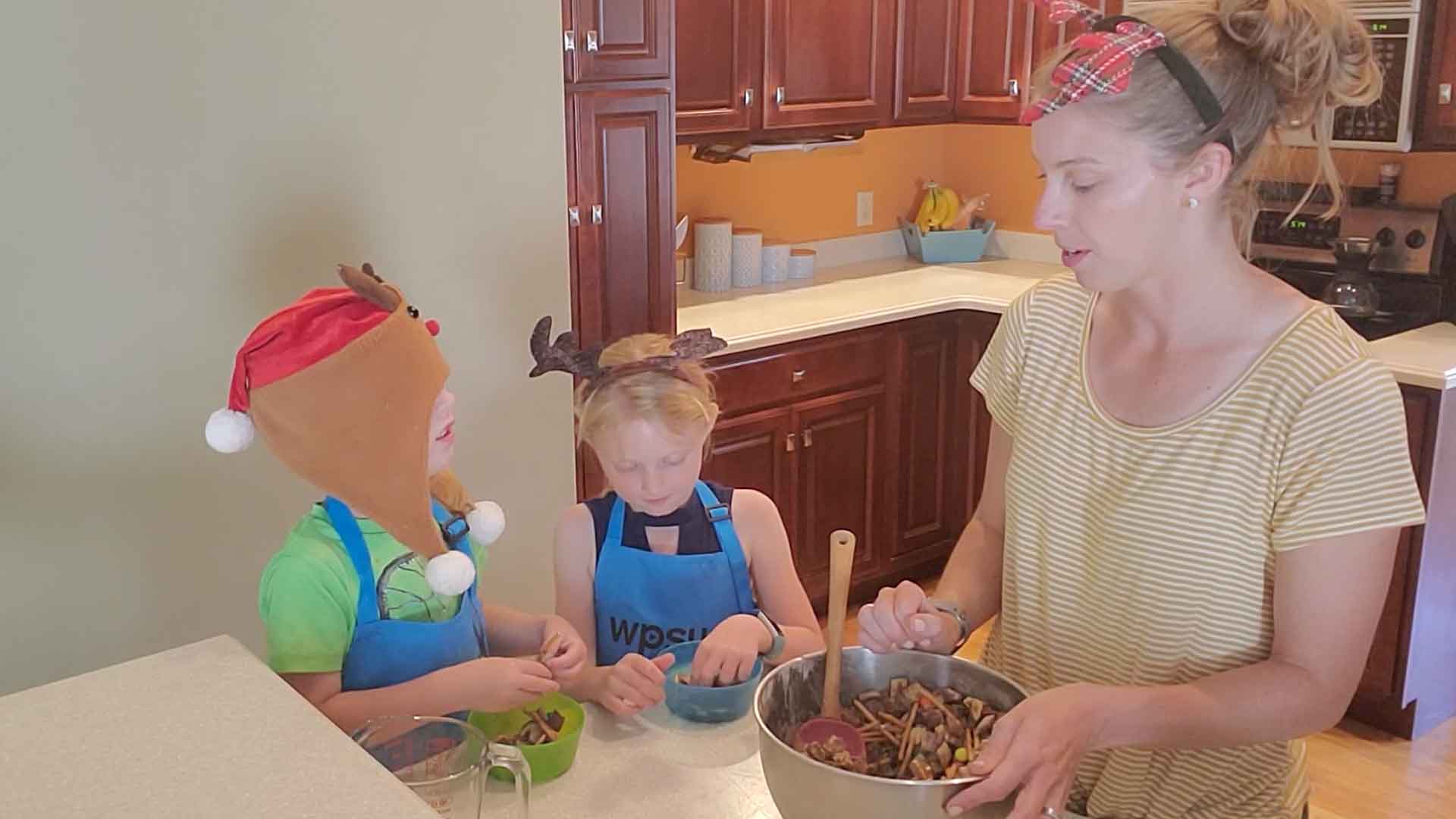 Cooking with Cassie and Kids