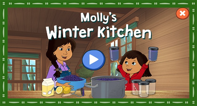 Molly's Winter Kitchen Game