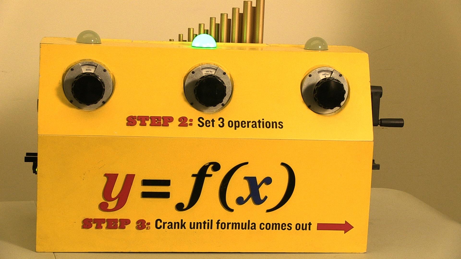 A yellow box representing math functions.
