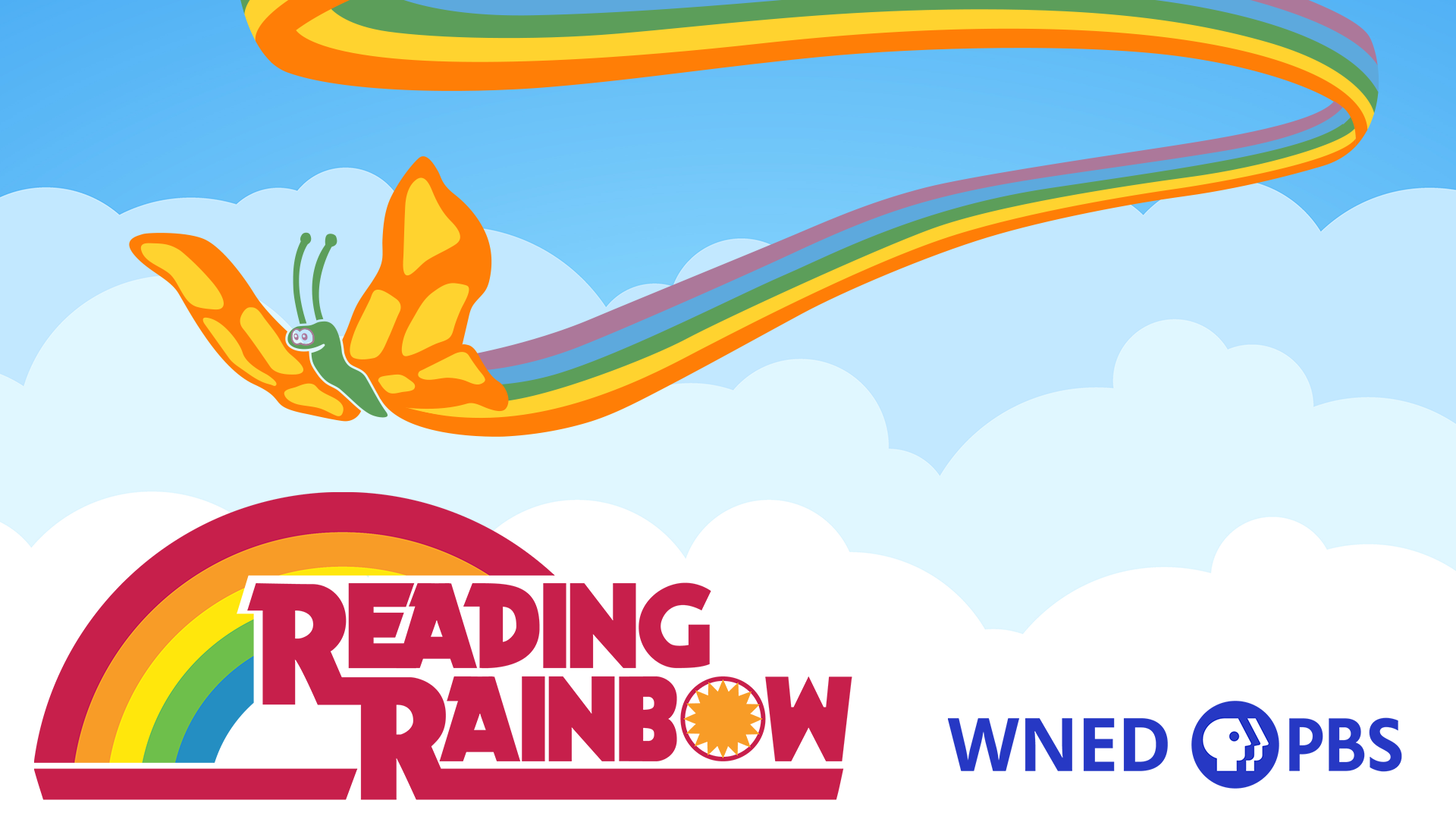 Reading Rainbow title card.