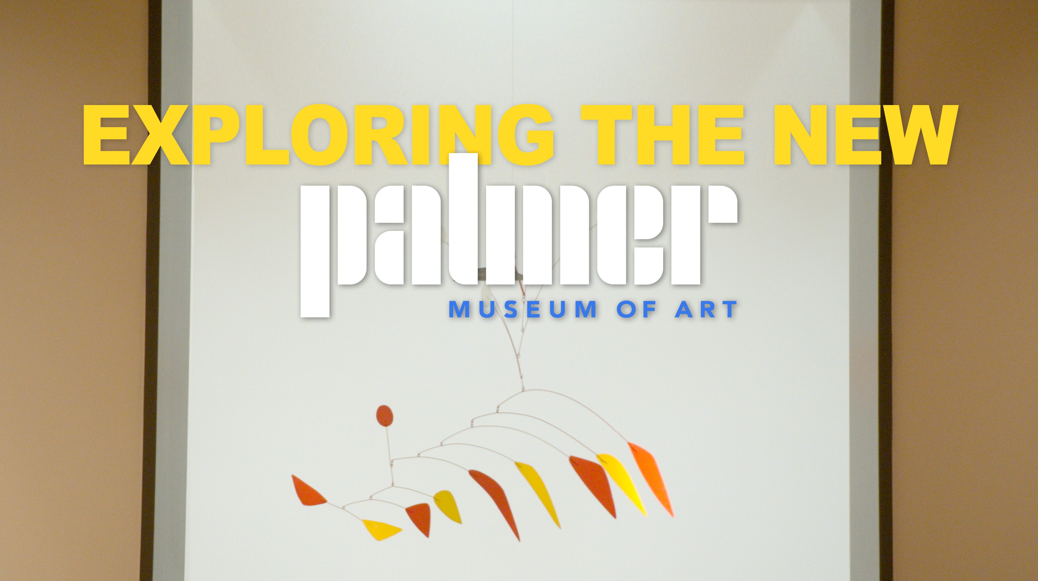 A mobile sculpture from the Palmer Museum of Art at Penn State.