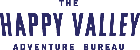 text logo of Happy Valley Adventure Bureau